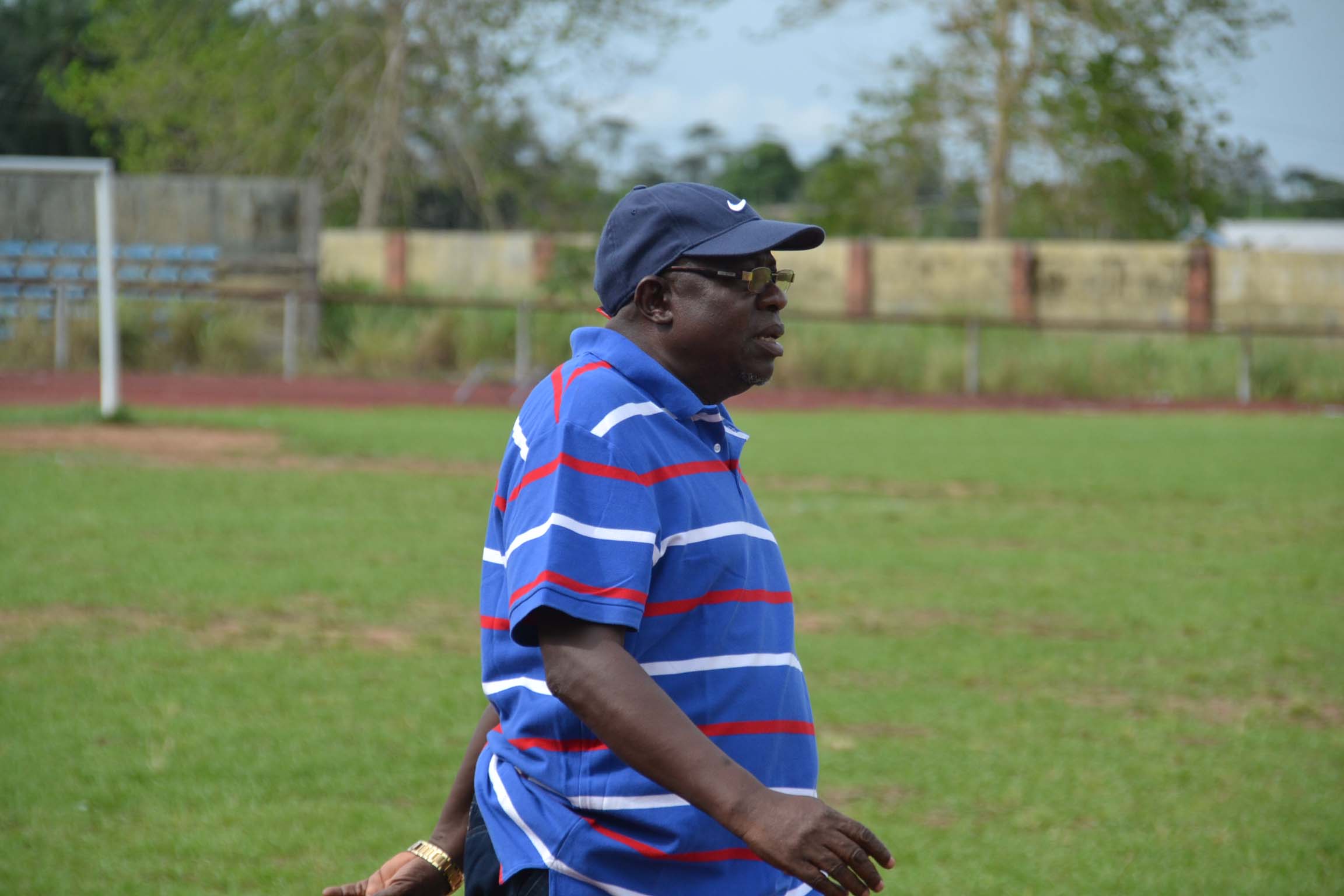 Coach solomon Ogbeide, the first coach to be fired this season