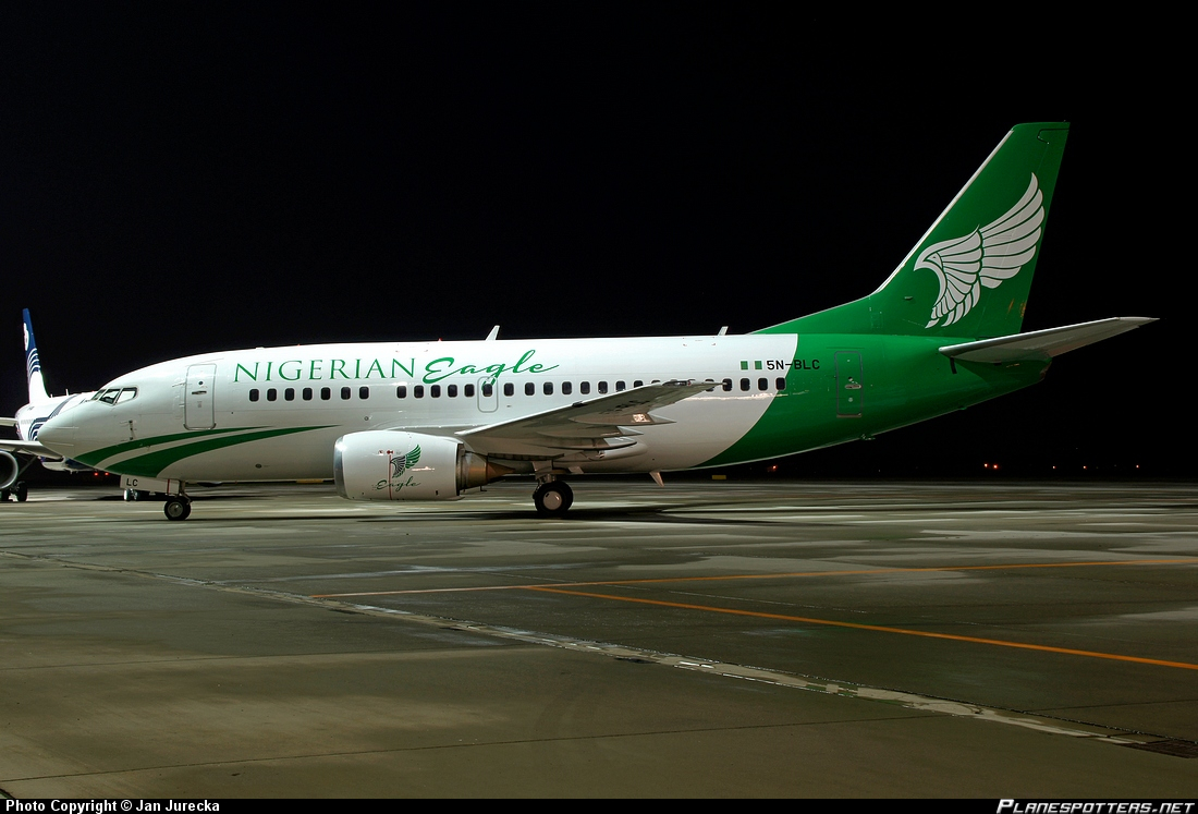 5N-BLC-Nigerian-Eagle-Airlines-Boeing-737-500_PlanespottersNet_421356