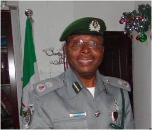 Controller, Apapa Area command of the Nigeria Customs Service (NCS), Comptroller Charles Edike