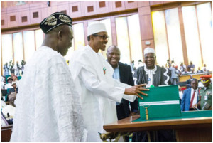 Buhari & Saraki (budget)