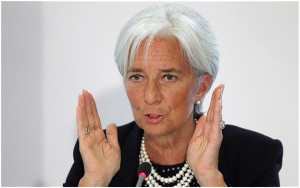 Christine Lagarde (IMF), Managing Director of the International Monetary Fund,